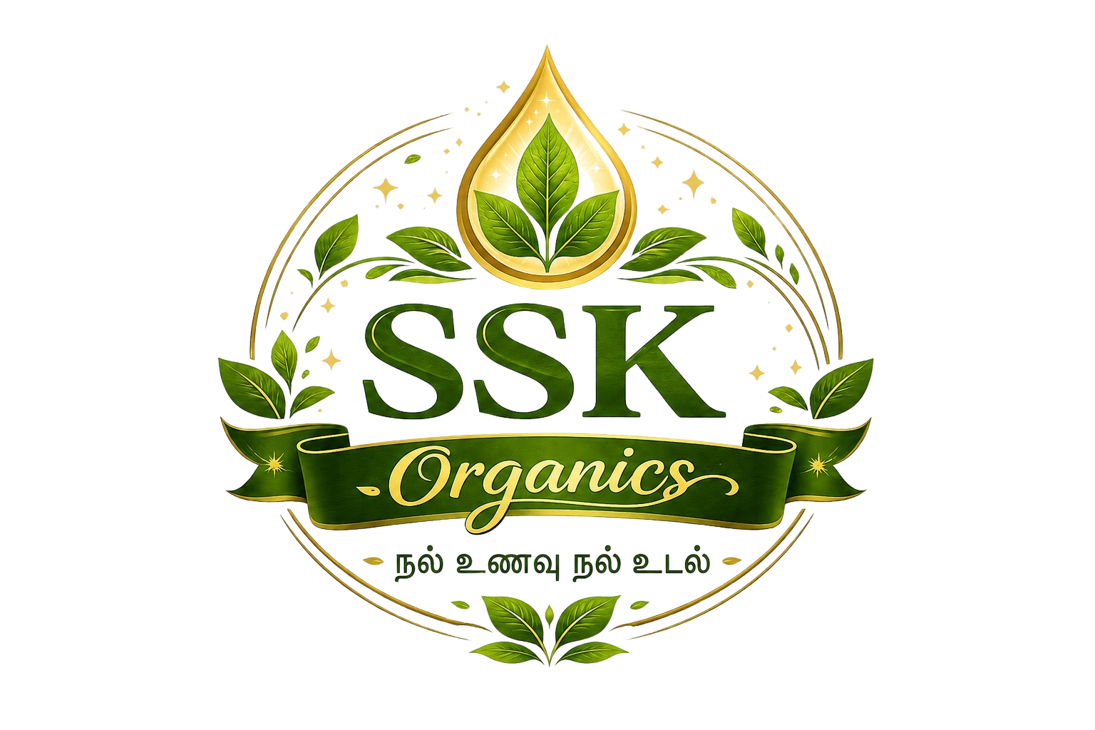 SSK Organics Logo Image